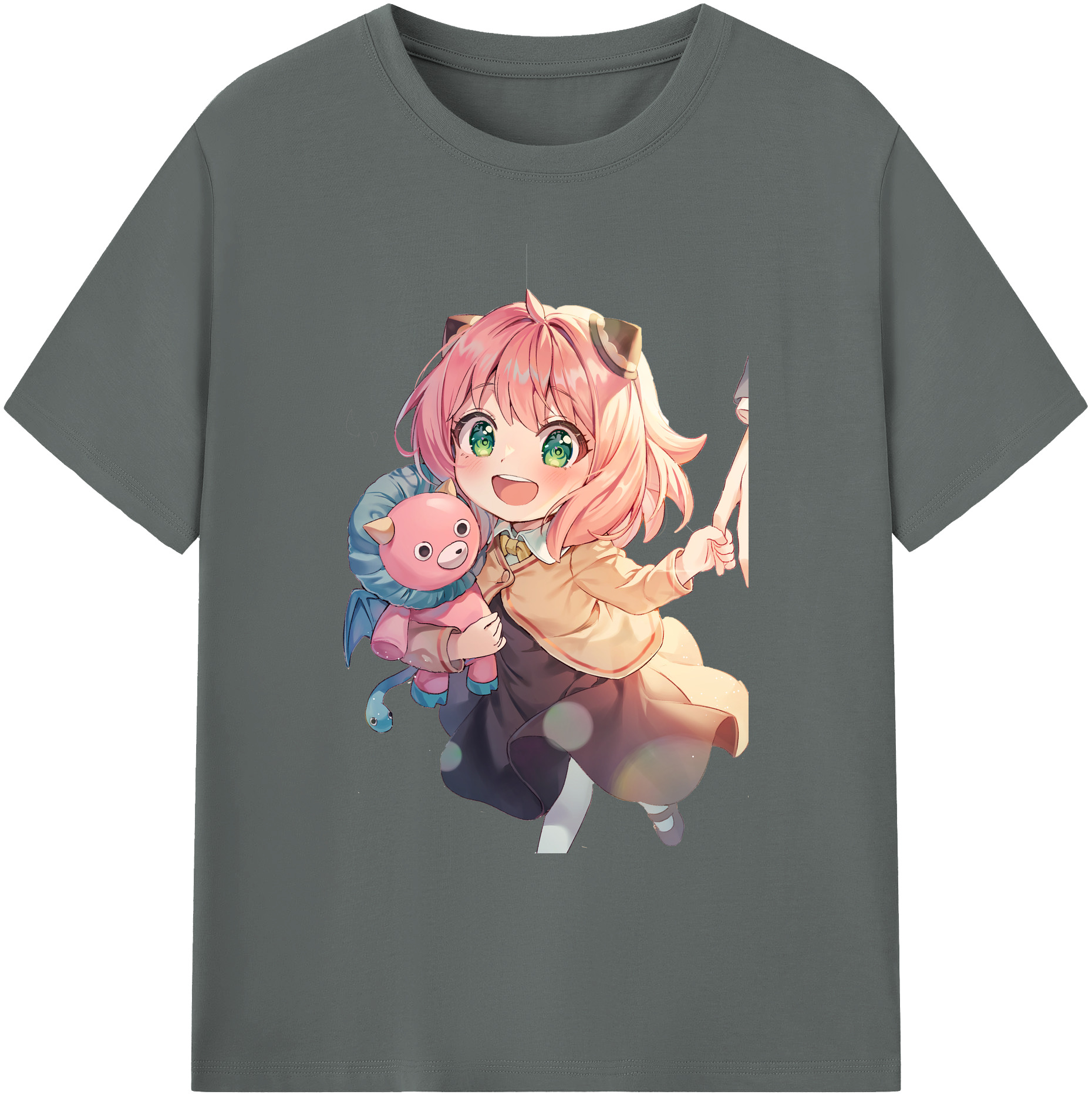 （画像用） SPY×FAMILY间谍家家酒 綿100％ メンズ半袖Tシャツ｜肌触りやわらか＆通気性